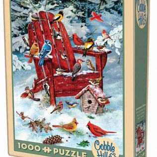 פאזל ציפורי שלג