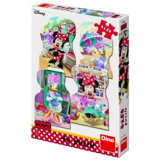 4 פאזלים בקופסה מיני מאוס