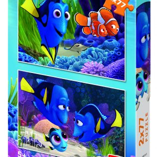 2 פאזלים בקופסה דיסני נמו