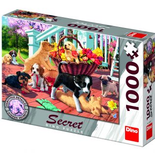 פאזל secret גורי כלבים