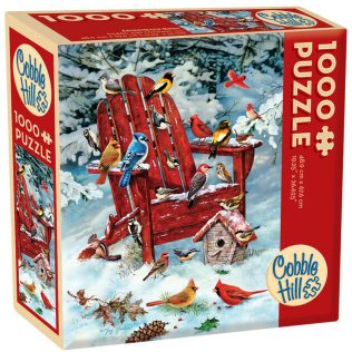 פאזל ציפורי חורף