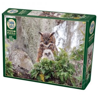 פאזל ינשוף קרני גדול