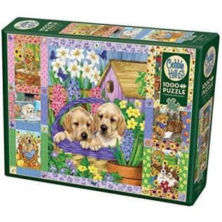 פאזל שמיכת גורים