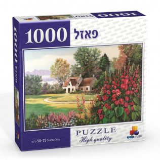 פאזל גן עדן פרחוני