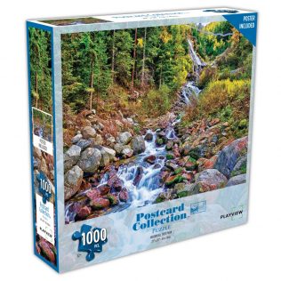 פאזל מפלים בפארק – 1000 חלקים – PLAYVIEW