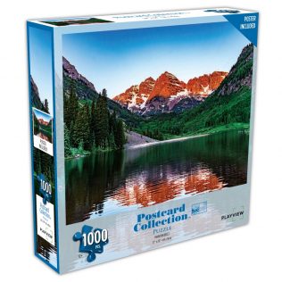 פאזל רכס הרים – 1000 חלקים – PLAYVIEW