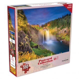 פאזל מפל בוושינגטון – 550 חלקים – PLAYVIEW